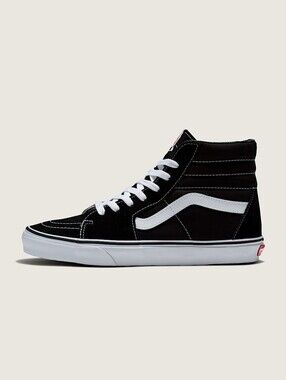 Vans Black/White High-Top Skate Sneakers